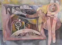 Watercolor on paper, 1993