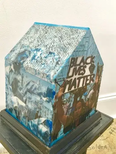 Epaul Julien We Shall Overcome mixed media repurposed 2021