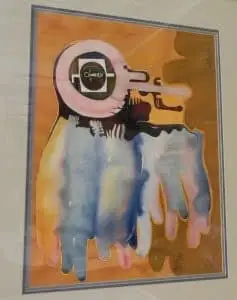 Tayo Adenaike Untitled Watercolor on paper 1997