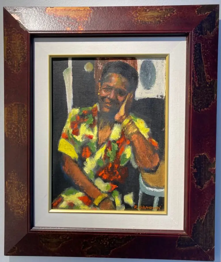 Portrait of a Lady by Reginald Gammon